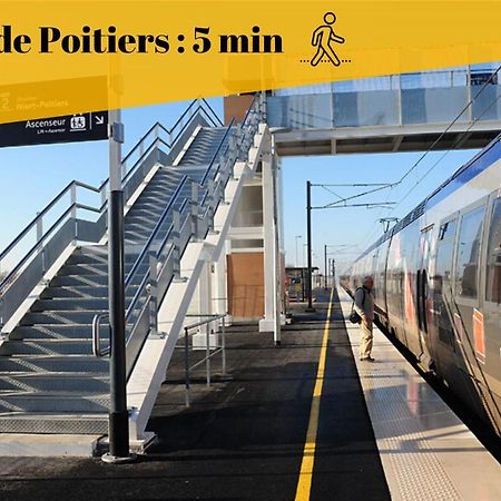 Le Duplex By Goodbnb - Proche Gare - 15Min Futuroscope Poitiers Exterior foto